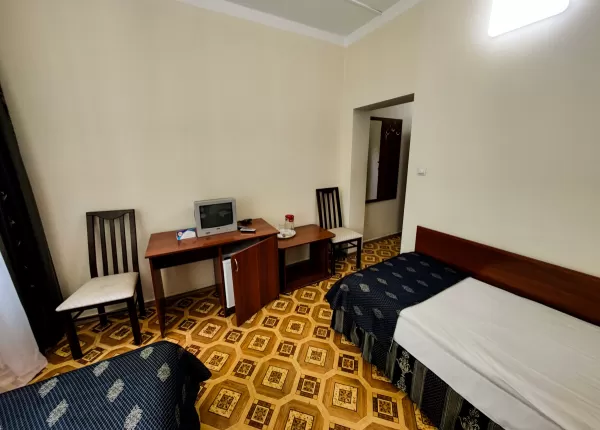 Двухместный 1-комнатный номер 3 категории в 3 корпусе санатория «Анджиевского» в г. Ессентуки - фотография