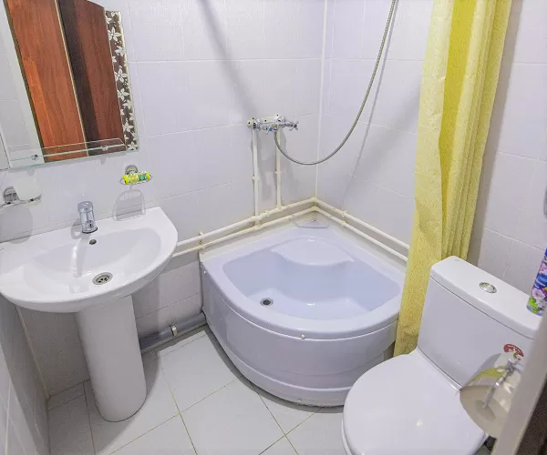 Одноместный номер 1 категории улучшенный в 1 корпусе в санатории имени Анджиевского в городе Ессентуки - фотография