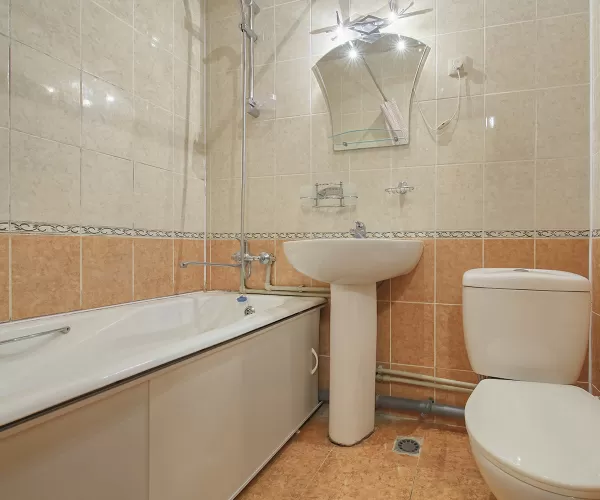 Одноместный номер 1 категории в 3 корпусе в санатории имени Анджиевского в городе Ессентуки - фотография