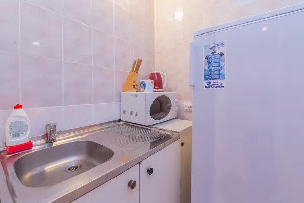 Апартамент трехкомнатный в 1 корпусе в санатории имени Анджиевского в городе Ессентуки - фотография