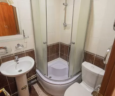 Двухместный номер 1 категории в 1 корпусе в санатории имени Анджиевского в городе Ессентуки - фотография