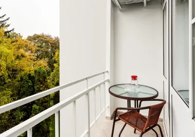 Номер «Комфорт» 1-местный 1-комнатный 1 категории в 3 корпусе санатория «им. Анджиевского» в г. Ессентуки - фотография